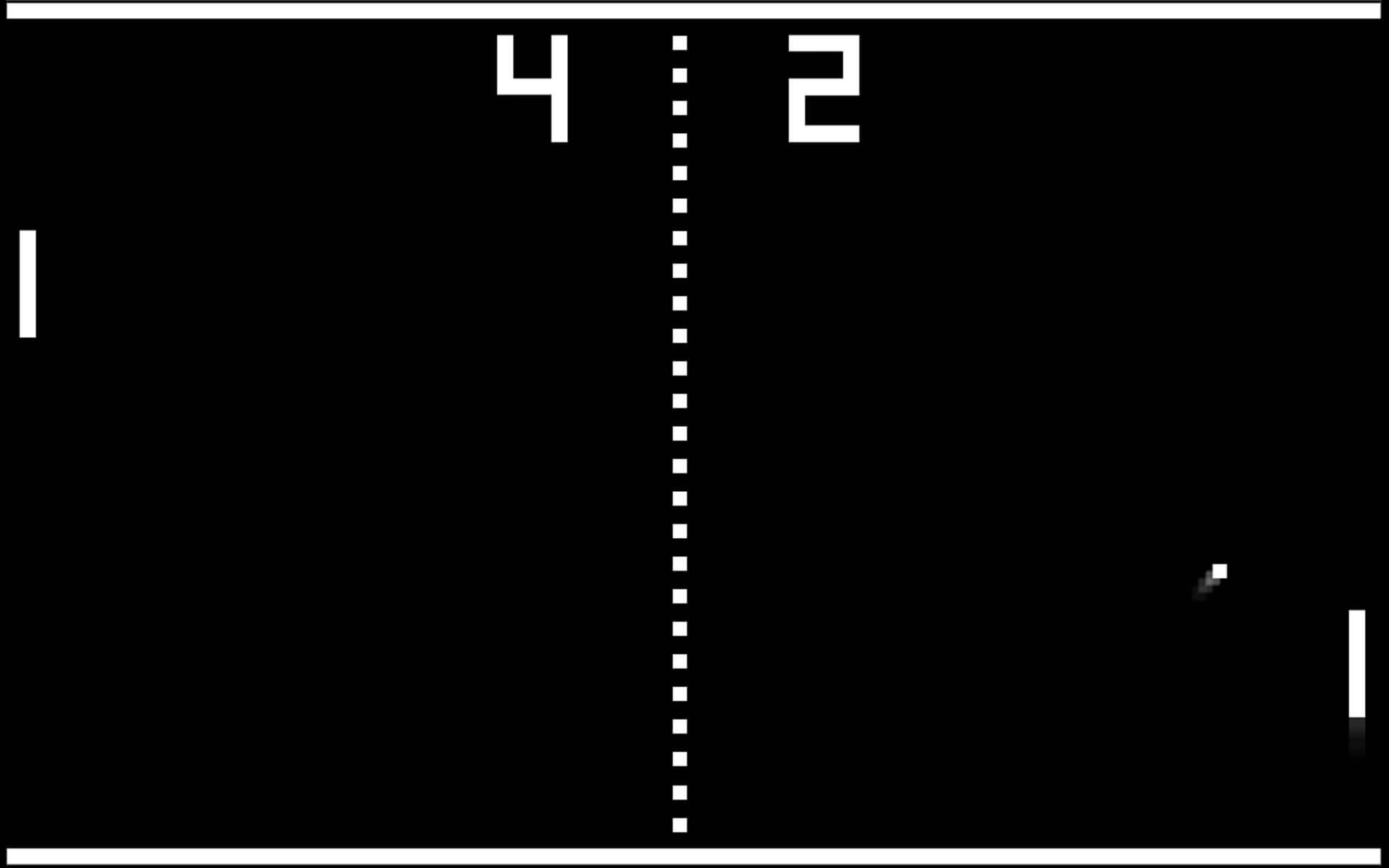 Atari pong game