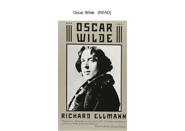 Oscar Wilde Richard Ellmann Download